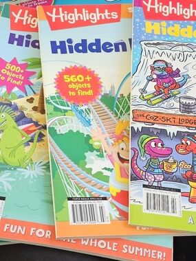 Hidden Pictures Activity Book - Bright Multicolor